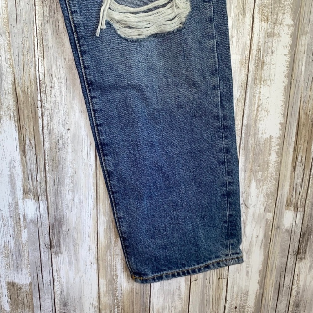 👖 NWT Lovers + Friends Ryan High Rise Straight Jeans – Size 25 - Picture 6 of 12